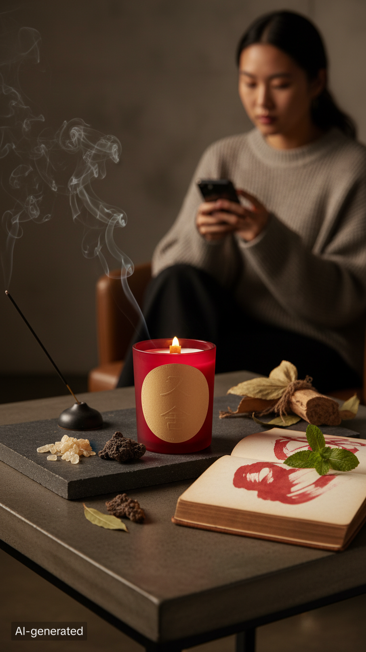五行火 香薰蠟燭 | 點燃光芒 | 又舍