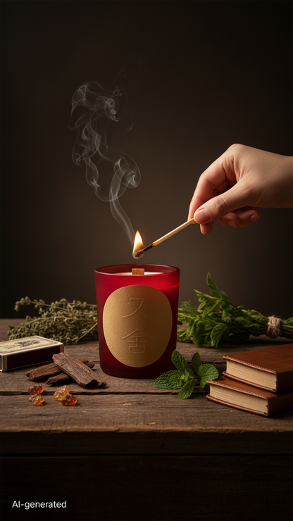 Five Elements Fire Incense Candle | Ignite the Light | YouShe