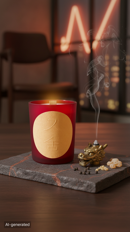 Five Elements Fire Incense Candle | Ignite the Light | YouShe