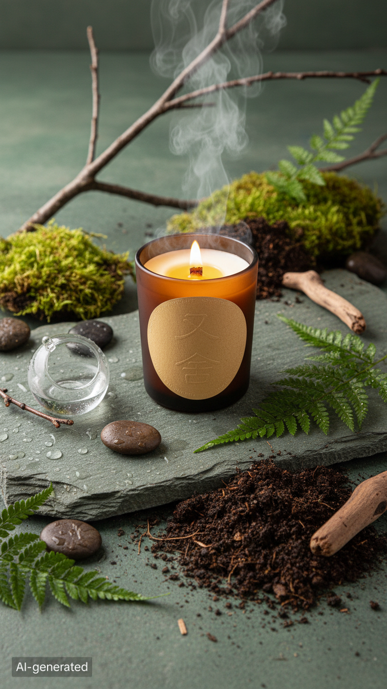 Five Elements Earth Incense Candle | Stable and Abundant | YouShe