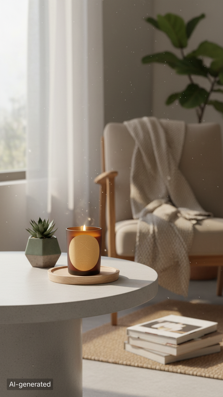 Five Elements Earth Incense Candle | Stable and Abundant | YouShe